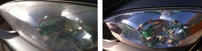 CarWashVentura-Headlight-Restoration - Have your headlights turned yellow? Or look iced over? We do restorations on headlights and even dull taillights! From Main St to Victoria Ave, with our headlight restoration service you can drive through Ventura at night.